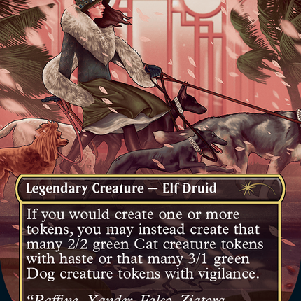 Jinnie Fay, Jetmir's Second // Jinnie Fay, Jetmir's Second (Borderless) [Secret Lair Drop] Foil