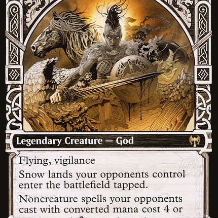 Reidane, God of the Worthy // Valkmira, Protector's Shield (Showcase) [Kaldheim]