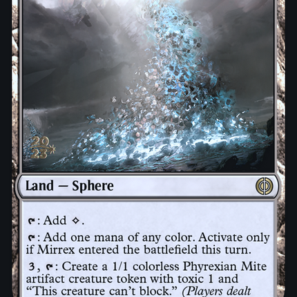 Mirrex [Phyrexia: All Will Be One Promos] Prerelease Foil