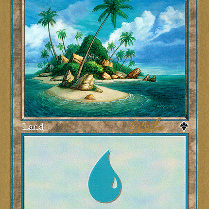 Island (CR335A) [World Championship Decks 2002]