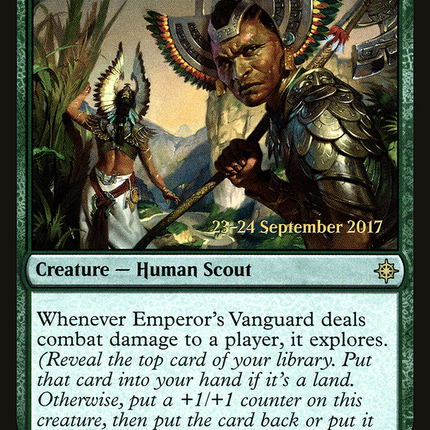 Emperor's Vanguard [Ixalan Promos] Prerelease Foil