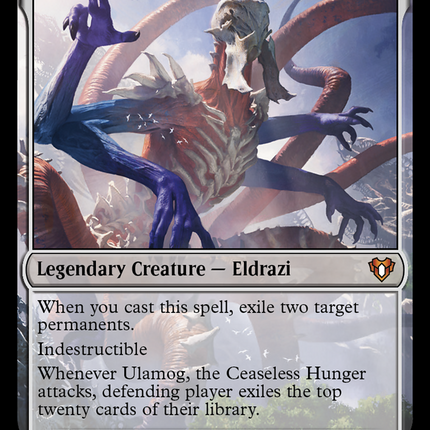 Ulamog, the Ceaseless Hunger [Commander Masters]