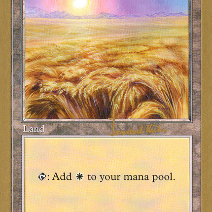Plains (JK432) [World Championship Decks 1997]