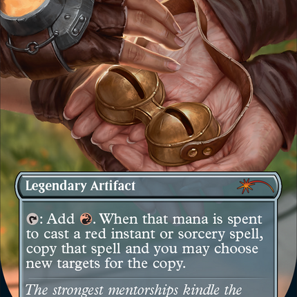 Pyromancer's Goggles (Borderless) [Secret Lair Drop]