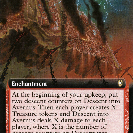 Descent into Avernus (Extended Art) [Commander Legends: Battle for Baldur's Gate]