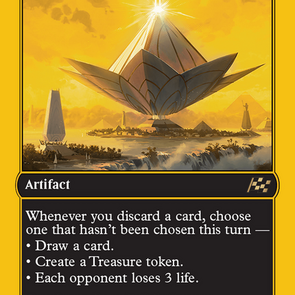 Monument to Endurance (First-Place Foil) [Aetherdrift] Foil