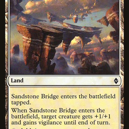 Sandstone Bridge [Battle for Zendikar]