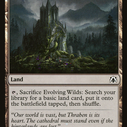 Evolving Wilds [March of the Machine Commander]