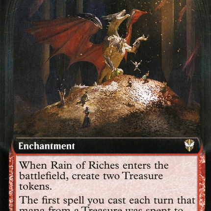 Rain of Riches (Extended Art) [New Capenna Commander]