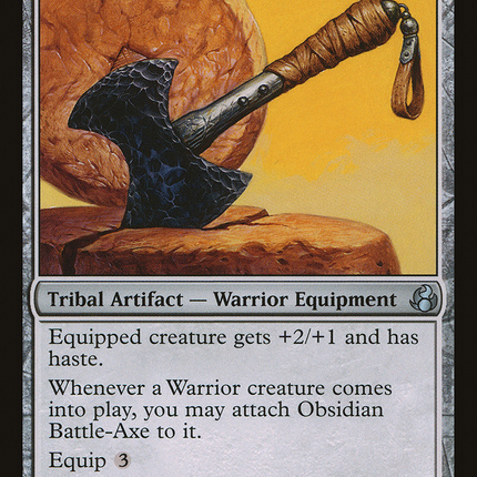 Obsidian Battle-Axe [Morningtide]