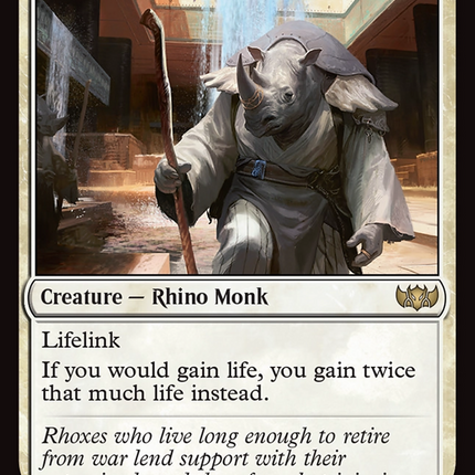 Rhox Faithmender [Commander: Tarkir: Dragonstorm]