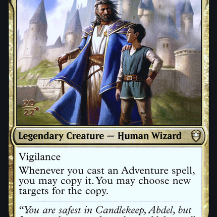 Gorion, Wise Mentor [Battle for Baldur's Gate Promos] Prerelease Foil