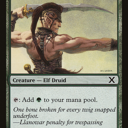 Llanowar Elves [Tenth Edition]