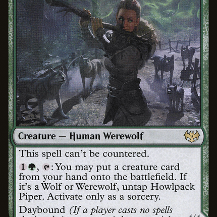 Howlpack Piper // Wildsong Howler [Innistrad: Crimson Vow]