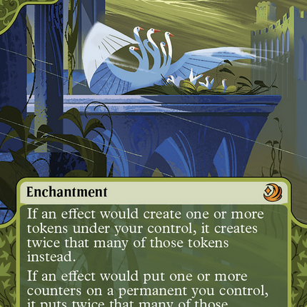 Doubling Season (Showcase) (Borderless) [Wilds of Eldraine: Enchanting Tales]