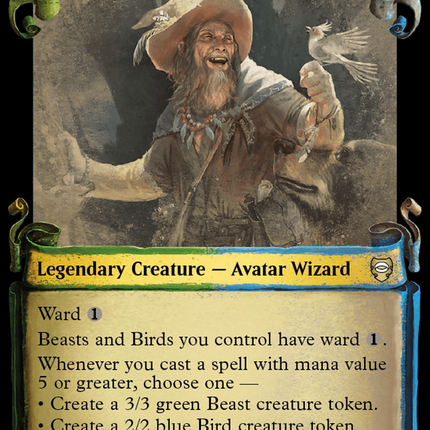 Radagast, Wizard of Wilds (Showcase) [Tales of Middle-earth Commander]