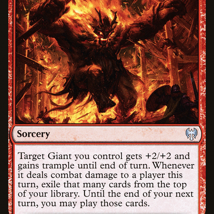 Fire Giant's Fury [Kaldheim]