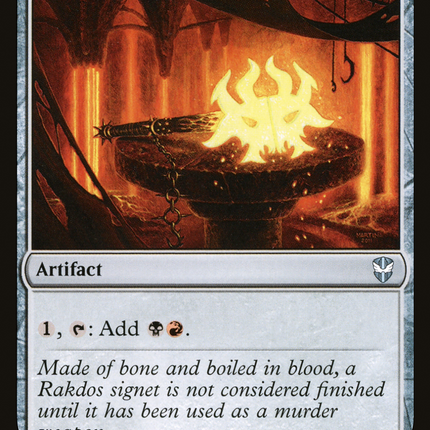 Rakdos Signet [New Capenna Commander]