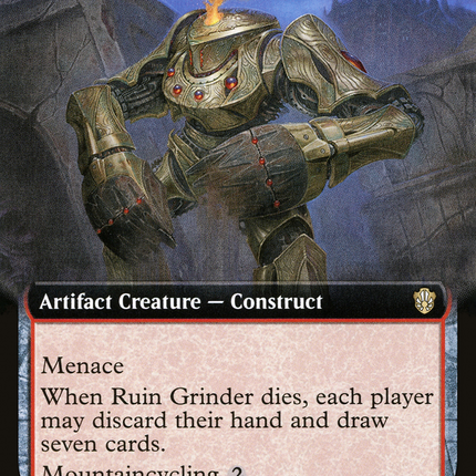 Ruin Grinder (Extended Art) [Commander 2021]
