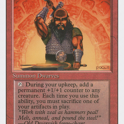 Dwarven Weaponsmith [Revised Edition]