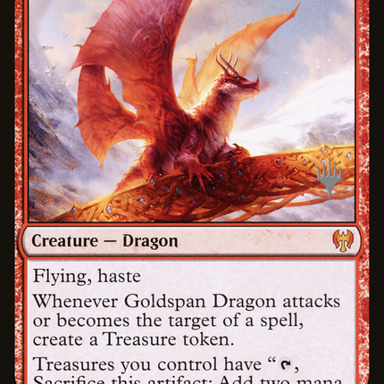Goldspan Dragon [Kaldheim Promos]