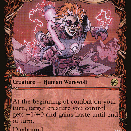 Reckless Stormseeker // Storm-Charged Slasher (Showcase) [Innistrad: Midnight Hunt]