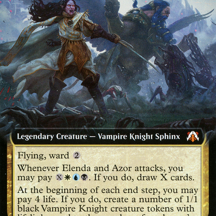 Elenda and Azor (Extended Art) [March of the Machine Commander]