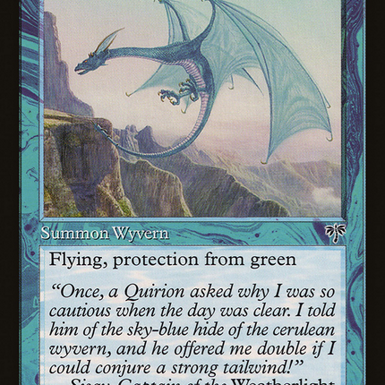 Cerulean Wyvern (Retro) [The List]