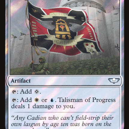 Talisman of Progress [Warhammer 40,000 Commander] Surge Foil