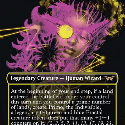 Zimone, All-Questioning (Borderless) [Duskmourn: House of Horror] Foil