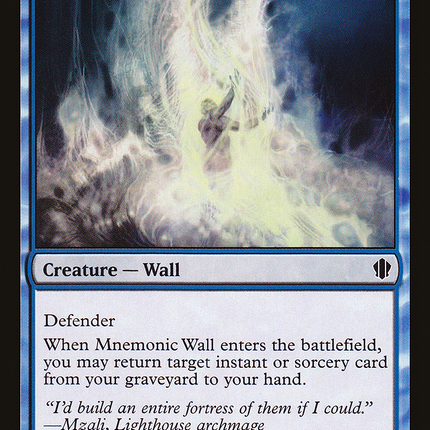 Mnemonic Wall [Commander 2013]