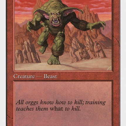 Trained Orgg [Starter 2000]