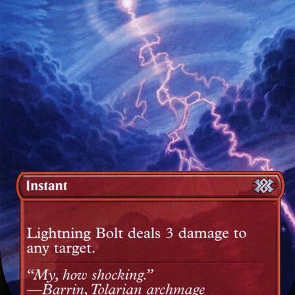 Lightning Bolt (Borderless) [Double Masters 2022]