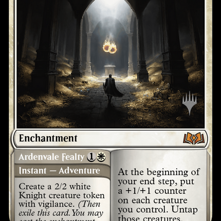 Virtue of Loyalty // Ardenvale Fealty [Wilds of Eldraine Promos]