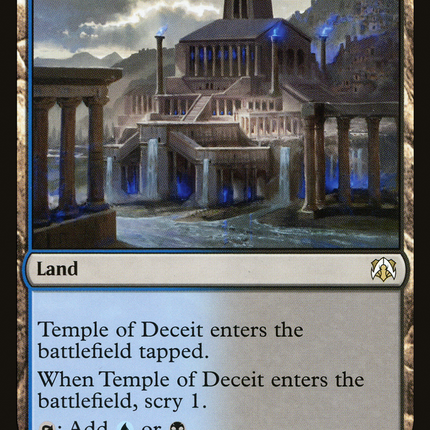 Temple of Deceit [March of the Machine Commander]
