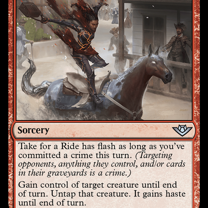 Take for a Ride [Outlaws of Thunder Junction] Foil