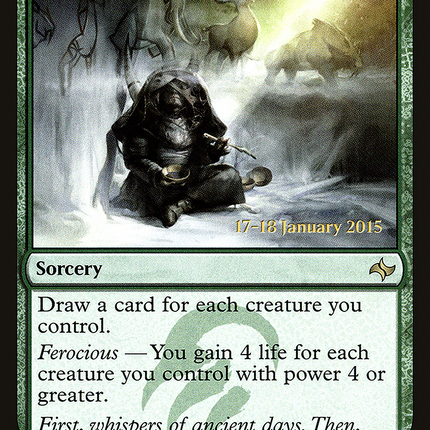 Shamanic Revelation [Fate Reforged Promos] Prerelease Foil