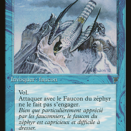 Zephyr Falcon - Faucon du zéphyr  [Renaissance]