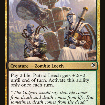 Putrid Leech [Duel Decks: Jace vs. Vraska]