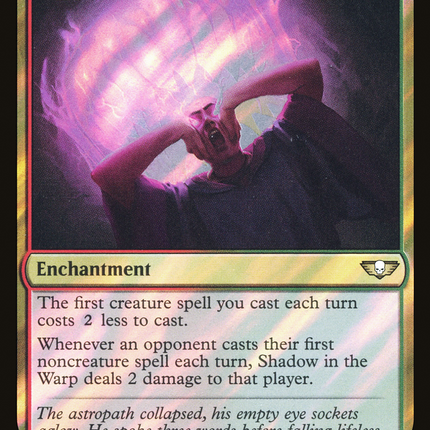 Shadow in the Warp [Warhammer 40,000 Commander] Surge Foil