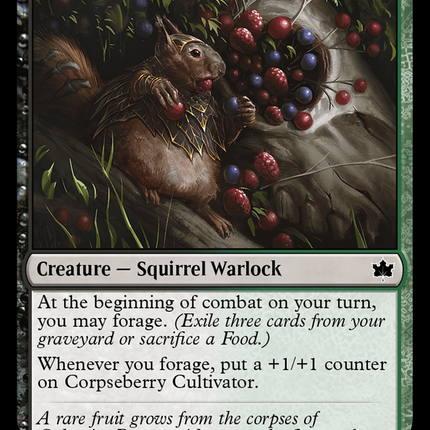 Corpseberry Cultivator [Bloomburrow] Foil