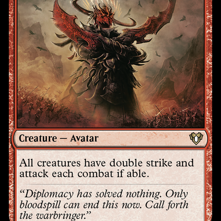 Avatar of Slaughter [Commander Masters]