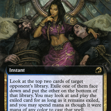 Siphon Insight (Extended Art) [Innistrad: Midnight Hunt]