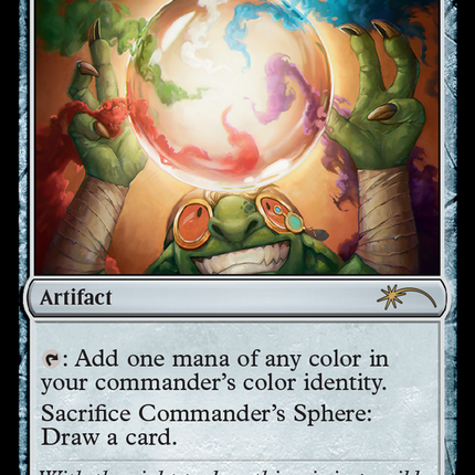 Commander's Sphere [Wizards Play Network 2024] Foil