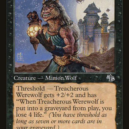 Treacherous Werewolf [Judgment]