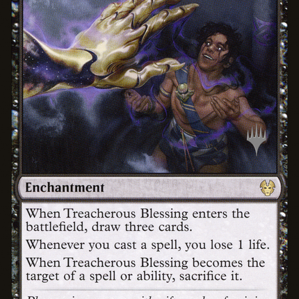 Treacherous Blessing [Theros Beyond Death Promos]
