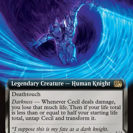 Cecil, Dark Knight // Cecil, Redeemed Paladin (Extended Art) [FINAL FANTASY]