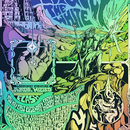 Gandalf the White (Borderless Poster) (Serialized) [The Lord of the Rings: Tales of Middle-Earth]