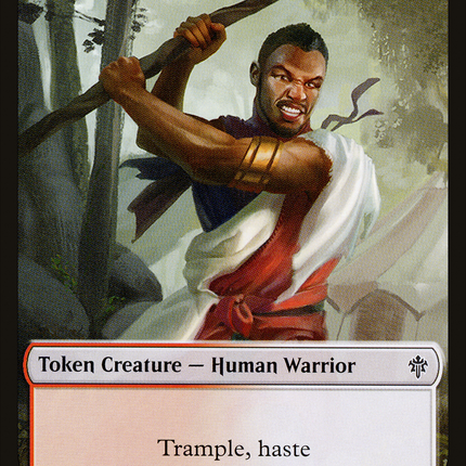 Human Warrior [Throne of Eldraine Tokens]