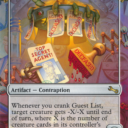 Guest List (Borderless) [Unstable]